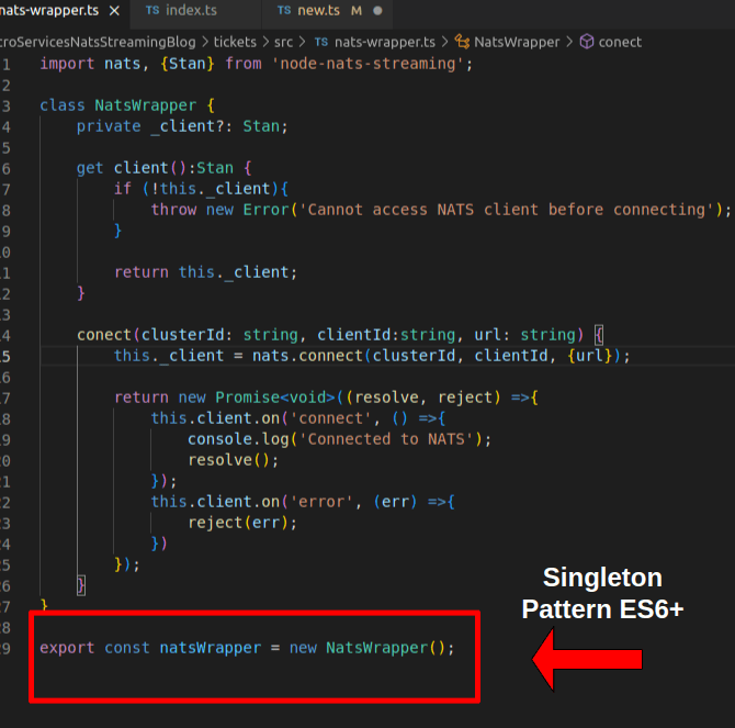 Singleton Patter in Javascript ES6+